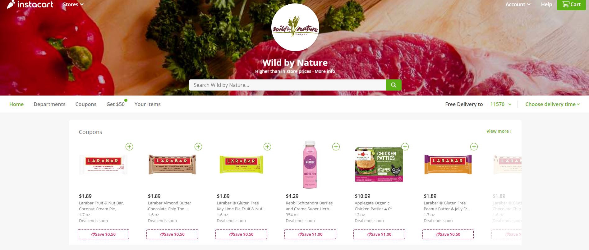 Instacart Web Image